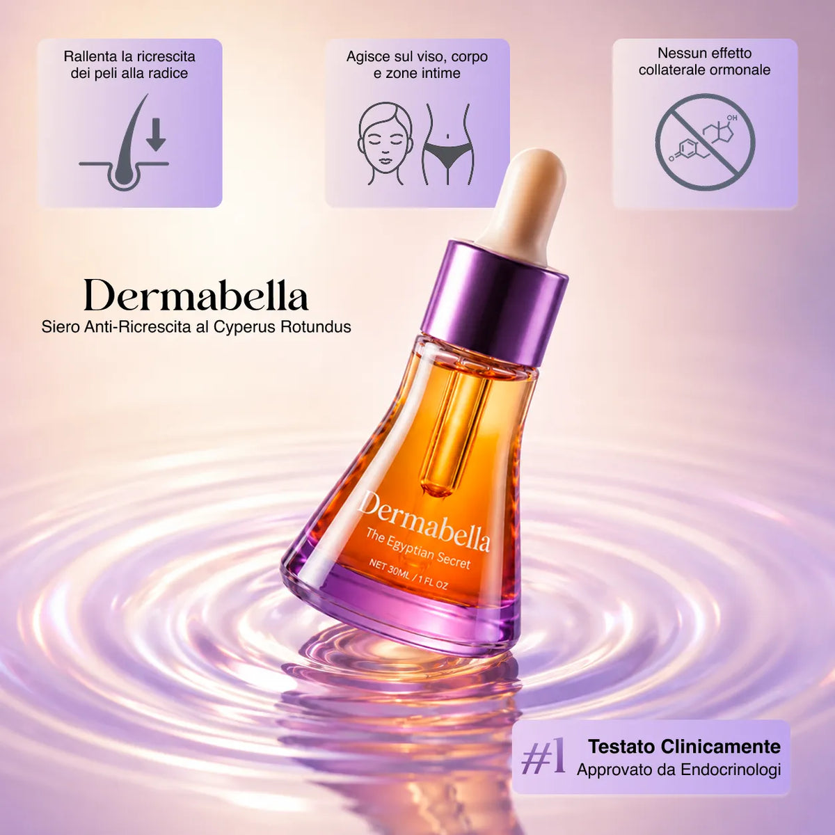 Dermabella - Siero Corpo Levigante alla Cyperus Rotundus